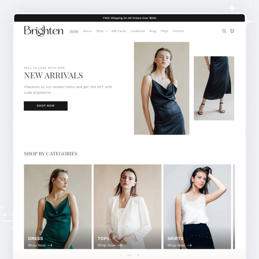 Brighten - Luxury Fashion Shopify Theme
