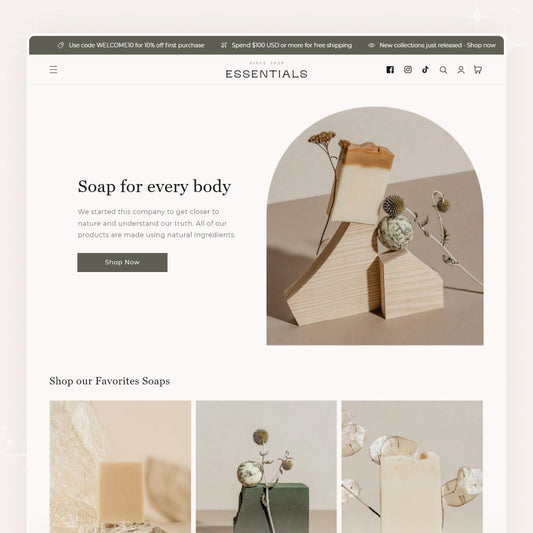 Essentials - Health & Beauty Shopify Theme